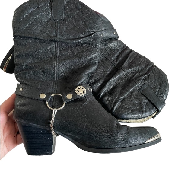 Dingo vintage 80’s biker boots - Picture 2 of 12